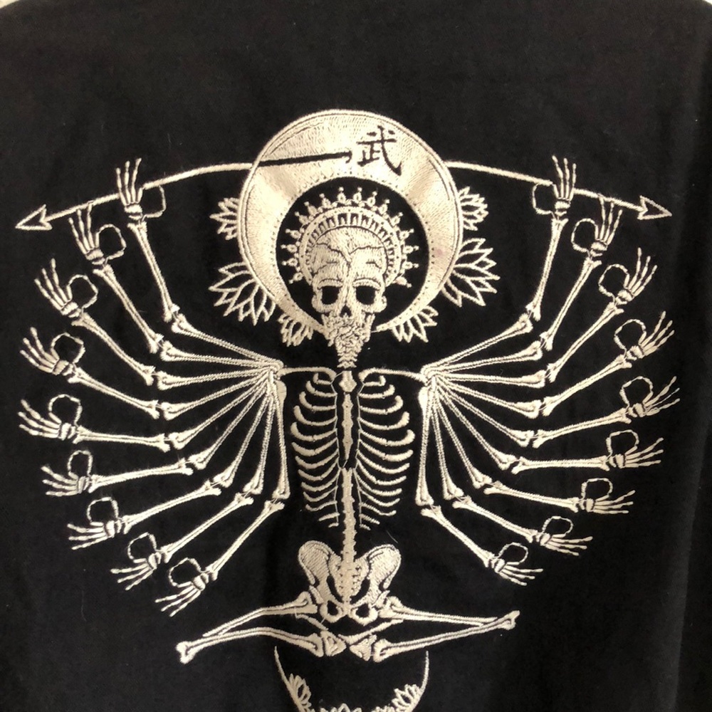 Embroidered bomber jacket - Picture 2 of 5